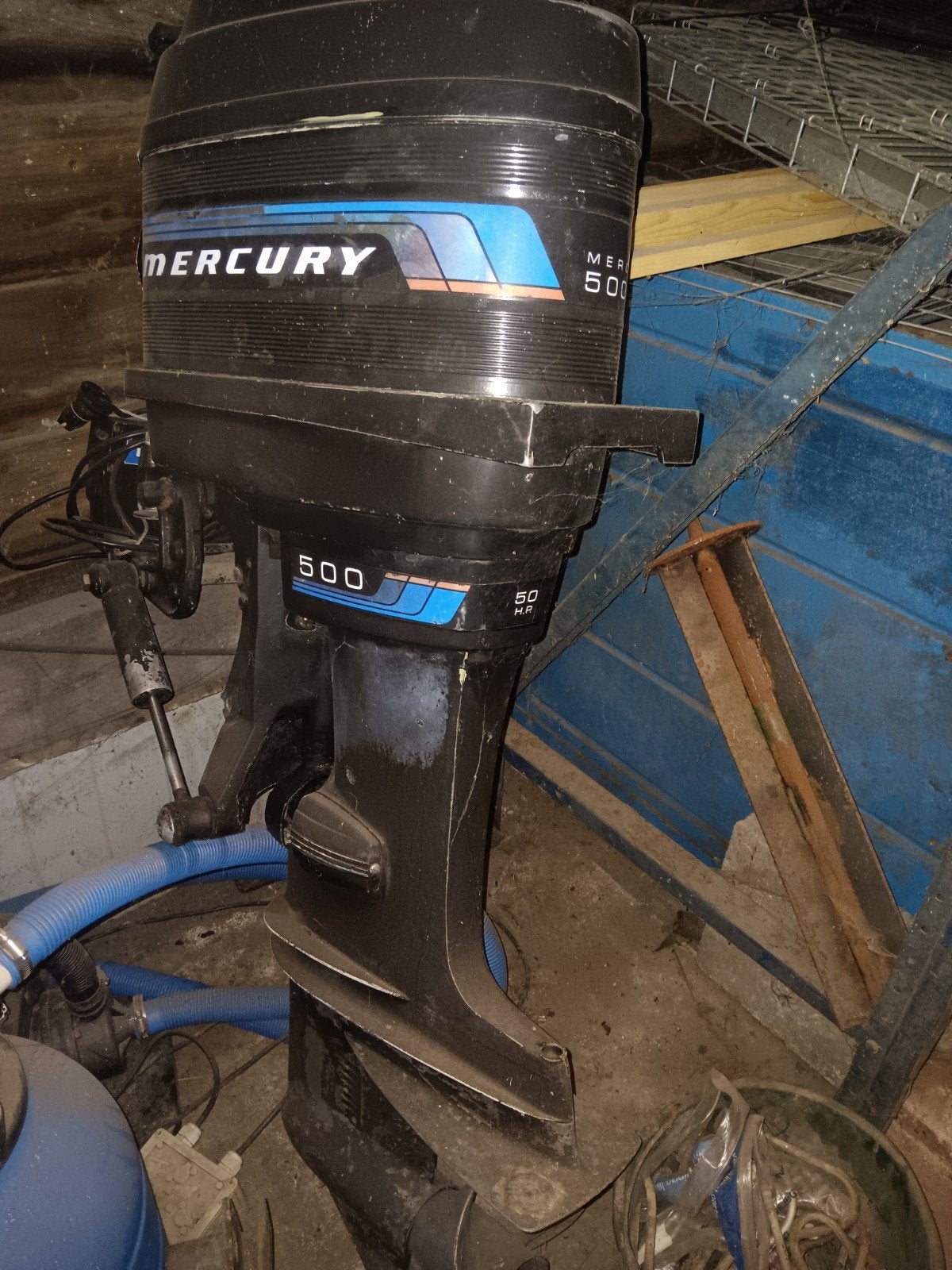 Mercury 50 PK Buitenboordmotor - Inclusief afstandsbediening, Watersport en Boten, Ophalen, Gebruikt, Met afstandsbediening, 30 pk of meer