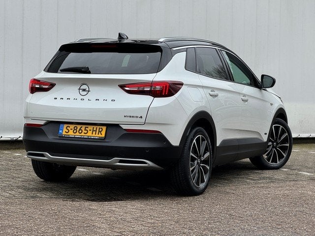 Opel Grandland X 1.6 Turbo 300PK Hybrid4 Ultimate met Navi/3, Auto's, Opel, Automaat, 77 km/l, 4 cilinders, Leder en Stof