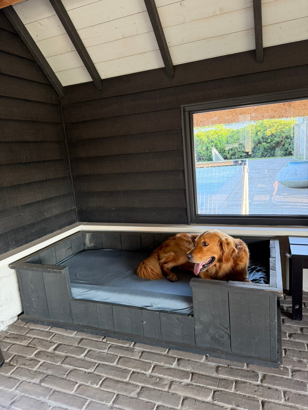 Hondenbed. Hondenmand.  Voor 2 honden. Grote hond, Ophalen, Zo goed als nieuw, Overige