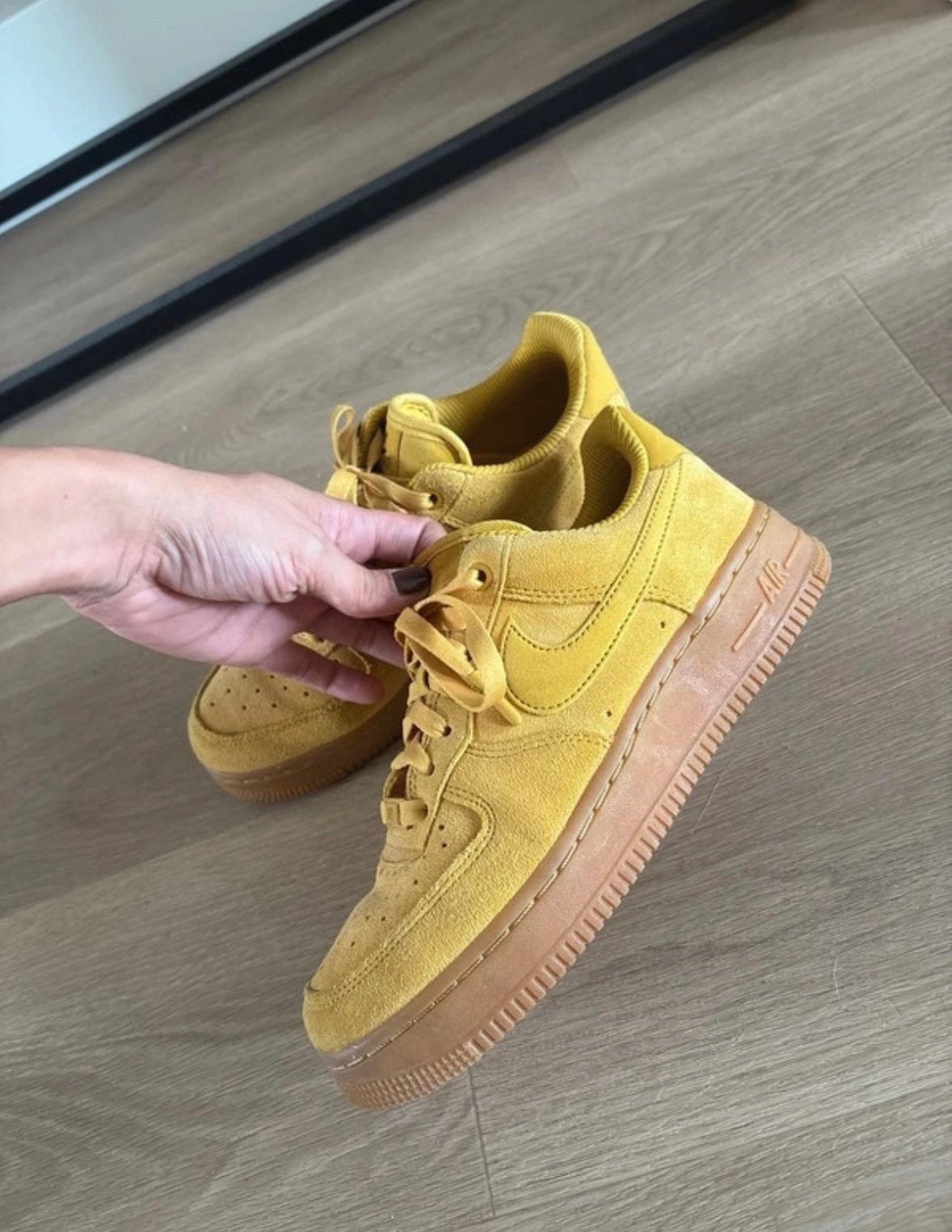 Nike Air Force 1, Ophalen of Verzenden, Zo goed als nieuw, Wit, Sneakers of Gympen