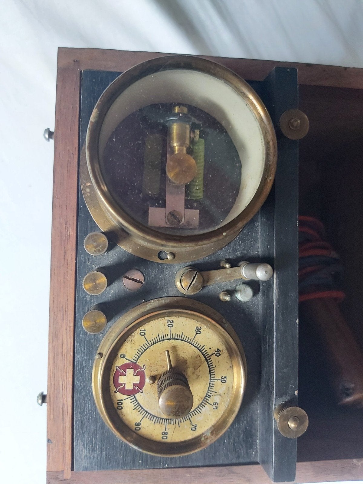 elektrisch meter, Antiek en Kunst, Antiek | Gereedschap en Instrumenten, Ophalen of Verzenden