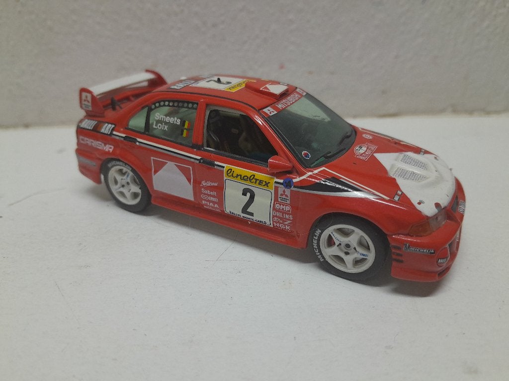 Mitsubishi  Lancer Evolution Rally, Ophalen of Verzenden, Zo goed als nieuw, Auto, Overige merken