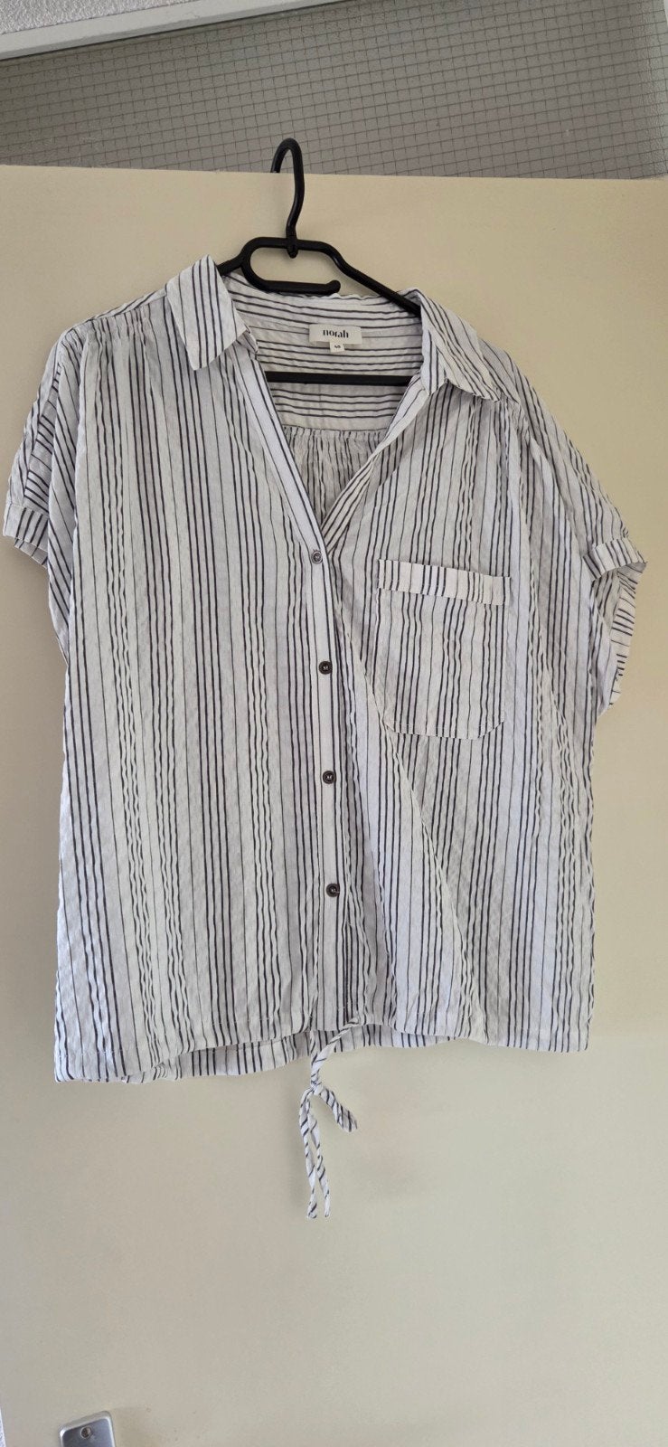 Norah gestreepte blouse maat 48, Kleding | Dames, Wit, Maat 46/48 (XL) of groter, Ophalen of Verzenden, Zo goed als nieuw