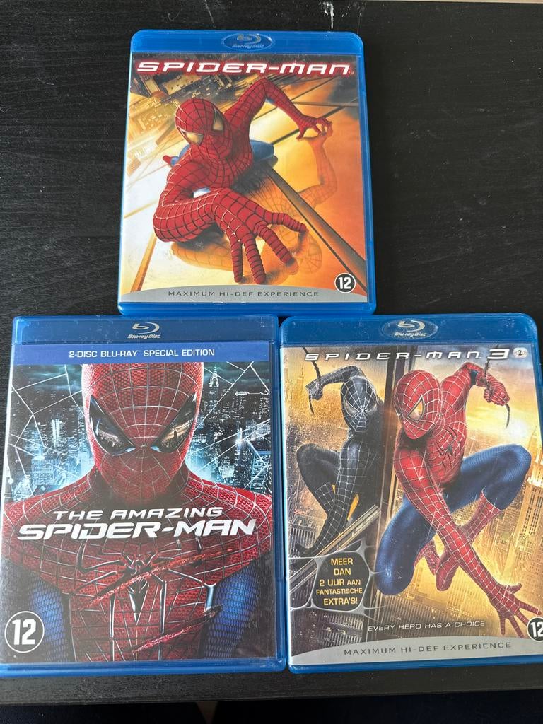 Spider-Man, The Amazing Spider-Man en Spider-Man 3, Ophalen of Verzenden, Zo goed als nieuw, Actie