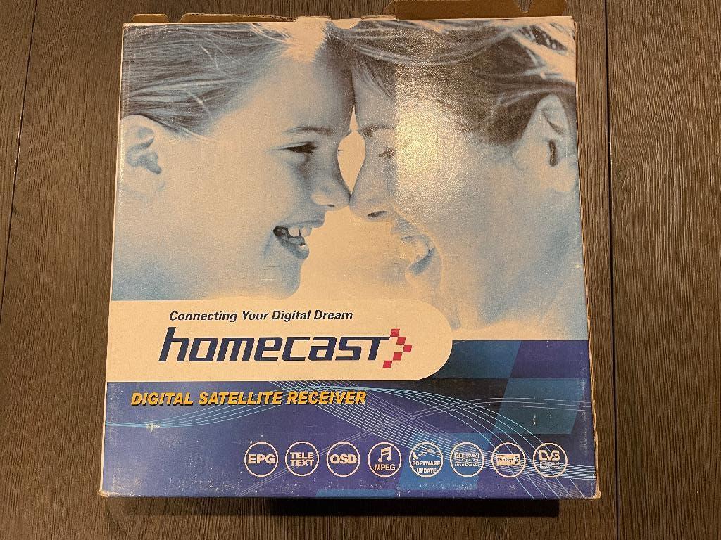 Homecast S3000 CI digitale satelliet ontvanger, Ophalen of Verzenden, Zo goed als nieuw, Decoder