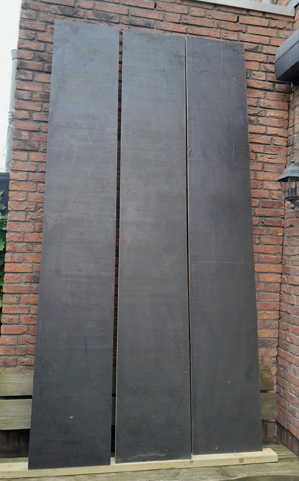 Betonplex platen 18mm  9 stuks 250x40cm, Ophalen, Gebruikt