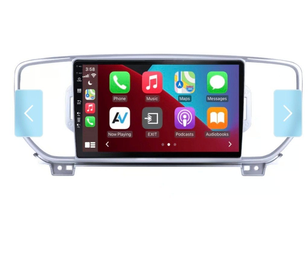 KIA Carplay Android auto Scherm inclusief montage, Ophalen of Verzenden, Nieuw