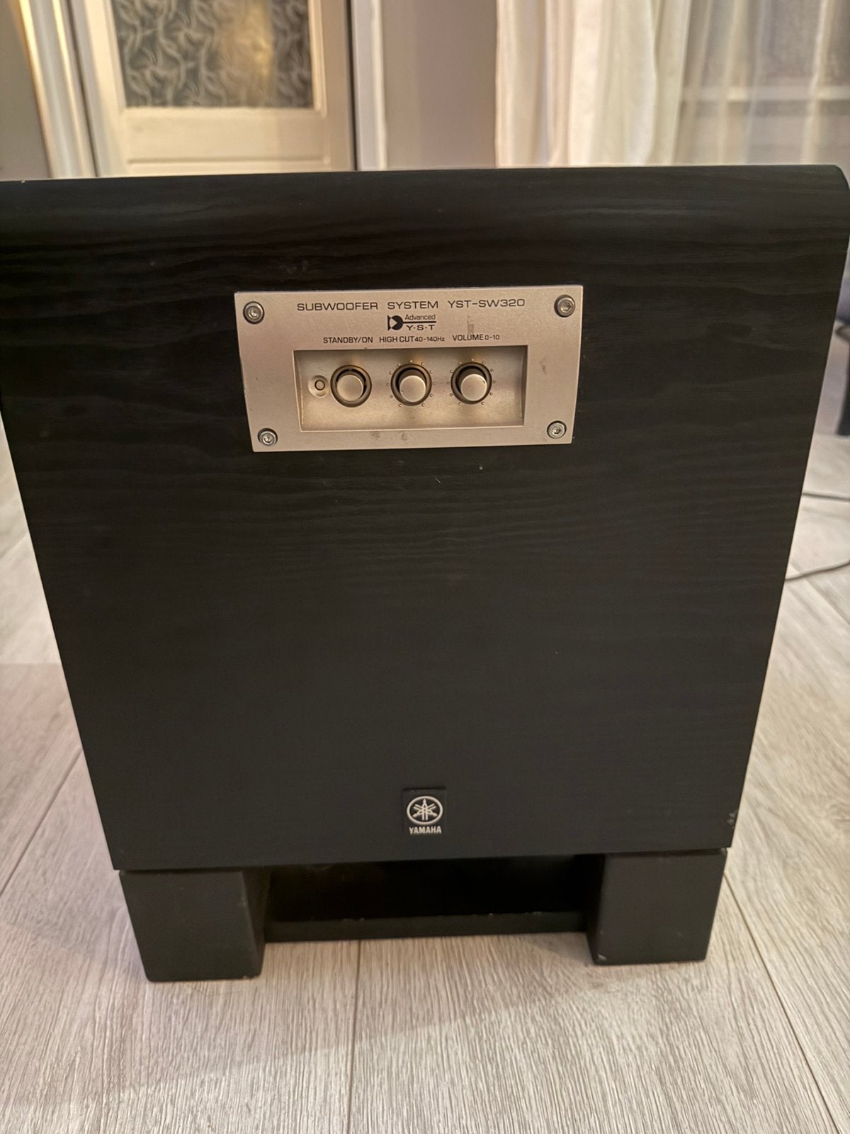 Yamaha yst sw 320 subwoofer, Audio, Tv en Foto, Gebruikt, Subwoofer, Yamaha, Ophalen