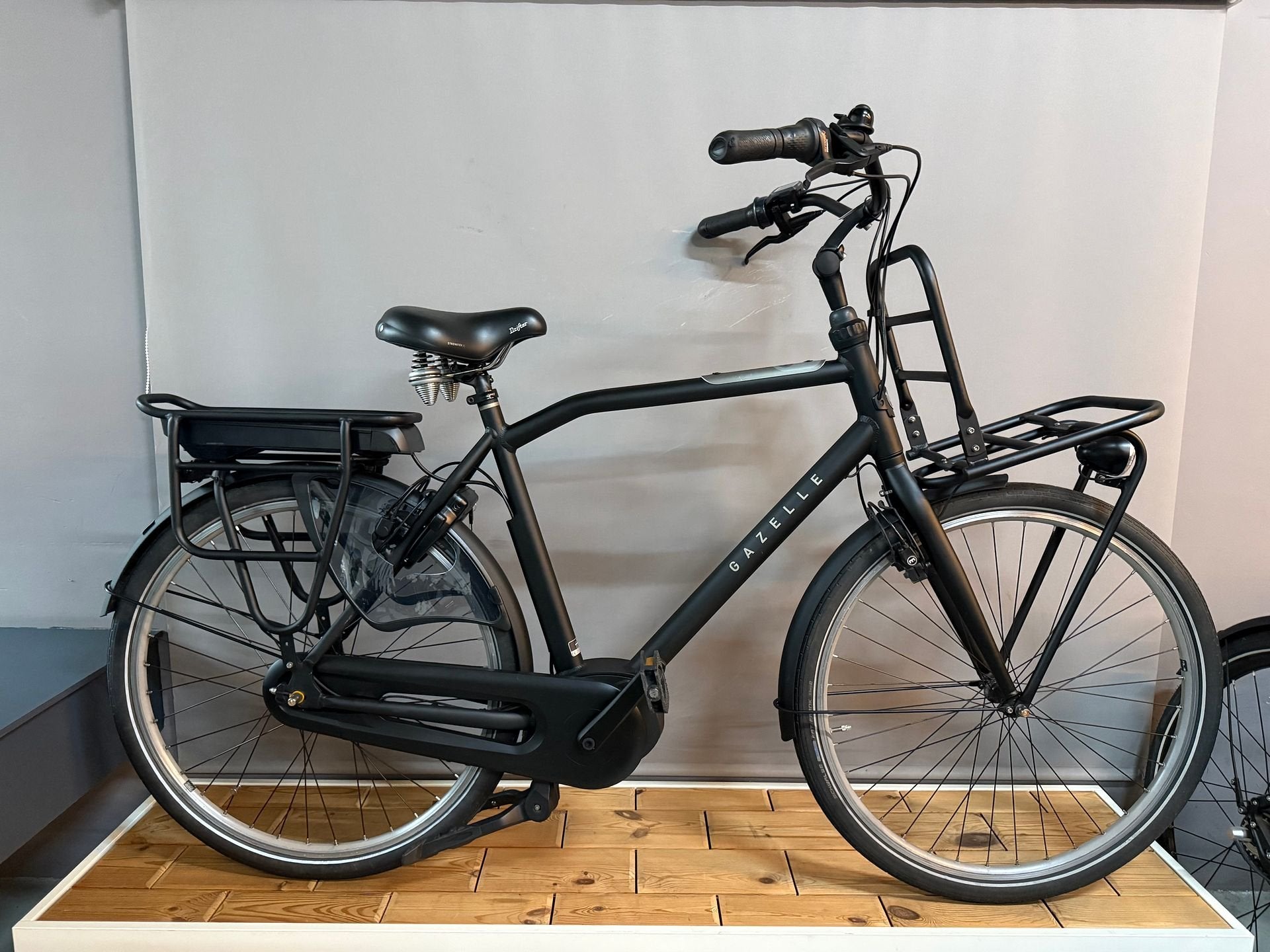 Elektrische Transporter fiets GAZELLE HEAVY DUTY BOSCH