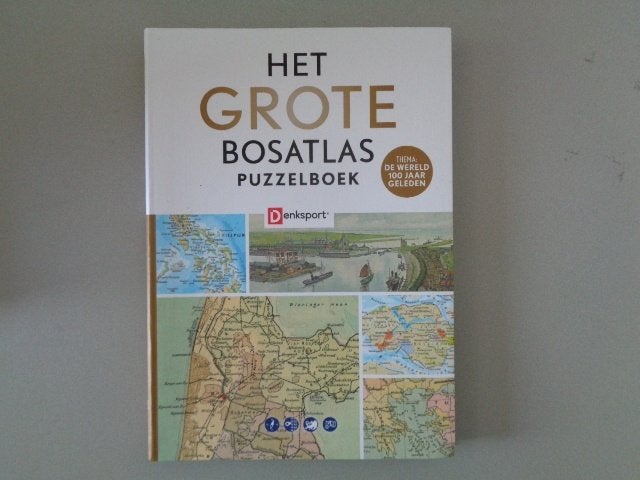 Het Grote Bosatlas Puzzelboek 3 - Denksport, Boeken, Hobby en Vrije tijd, Tjeerd Tichelaar - Peter Vroege, Ophalen of Verzenden