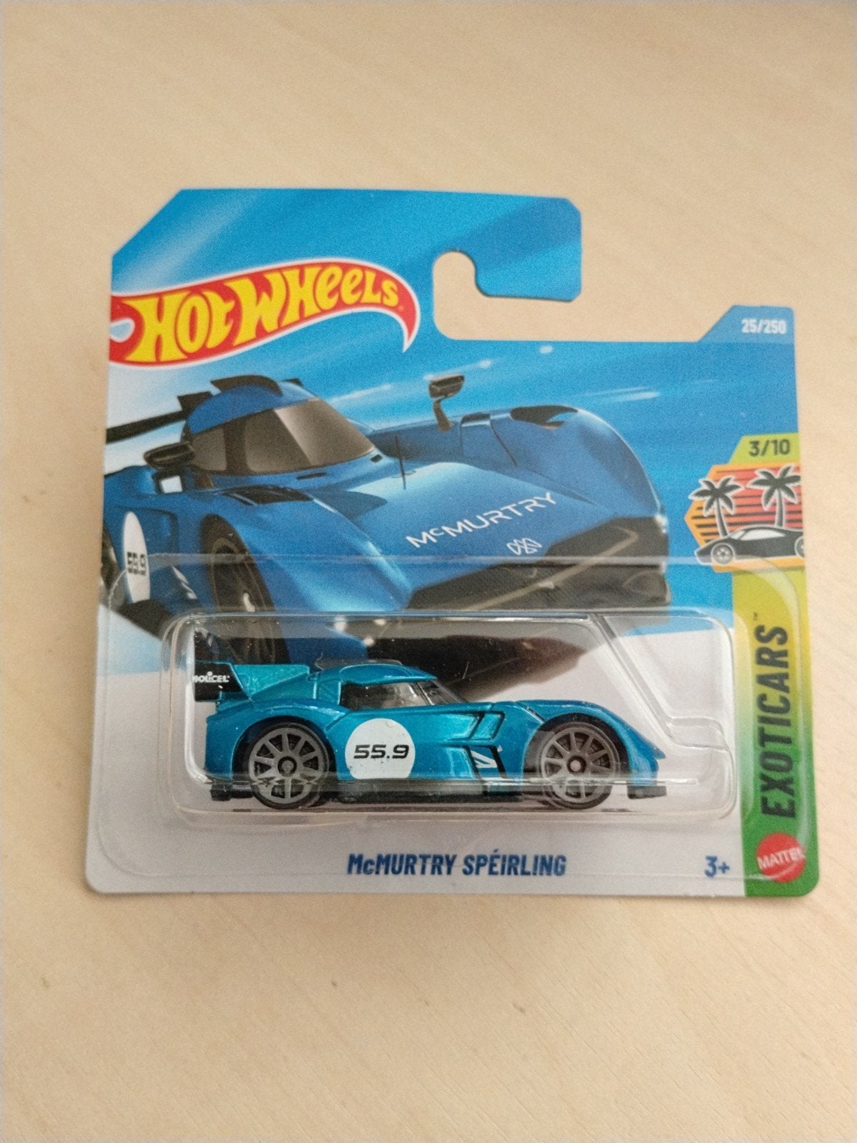 Hotwheels McMurtry speirling hot wheels, Ophalen of Verzenden, Nieuw, Auto