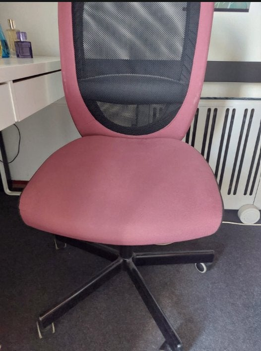 Bureaustoel, Ophalen, Gebruikt, Roze, Bureaustoel