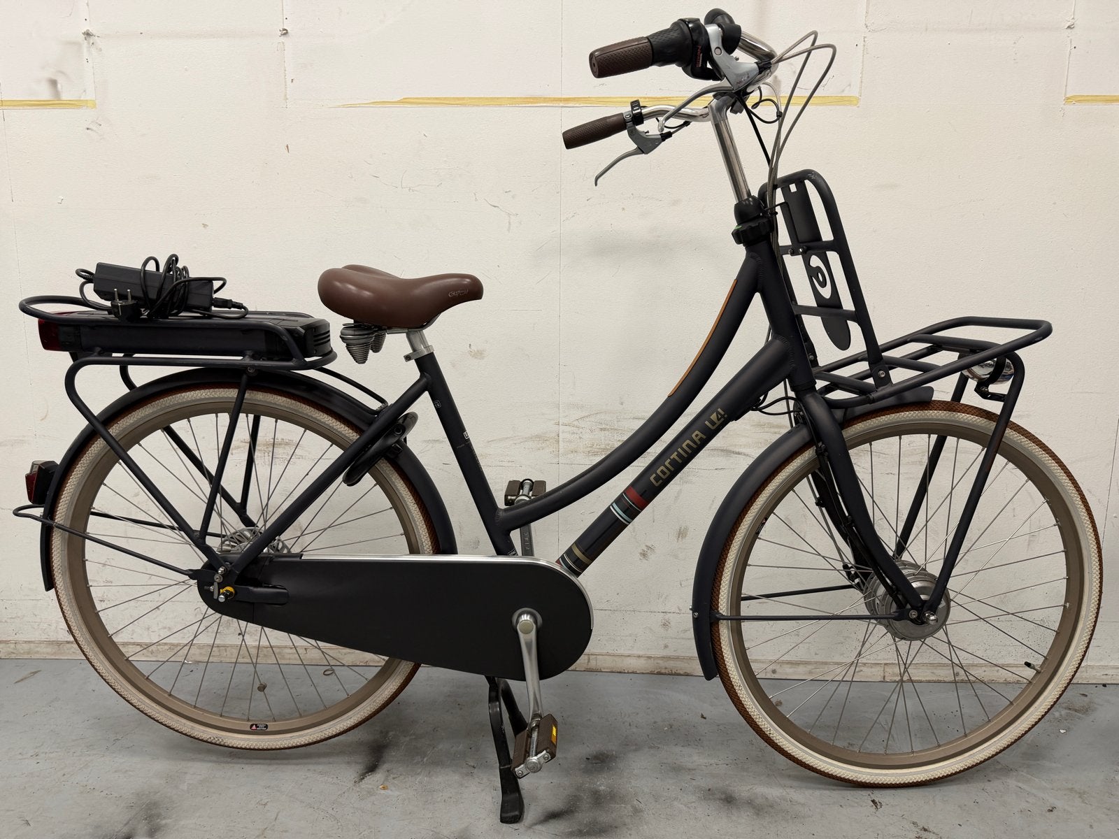 Cortina U4 Transport E-bike - Damesfiets - Zwart, Overige merken, 47 tot 50 cm, Versnellingen, Ophalen of Verzenden