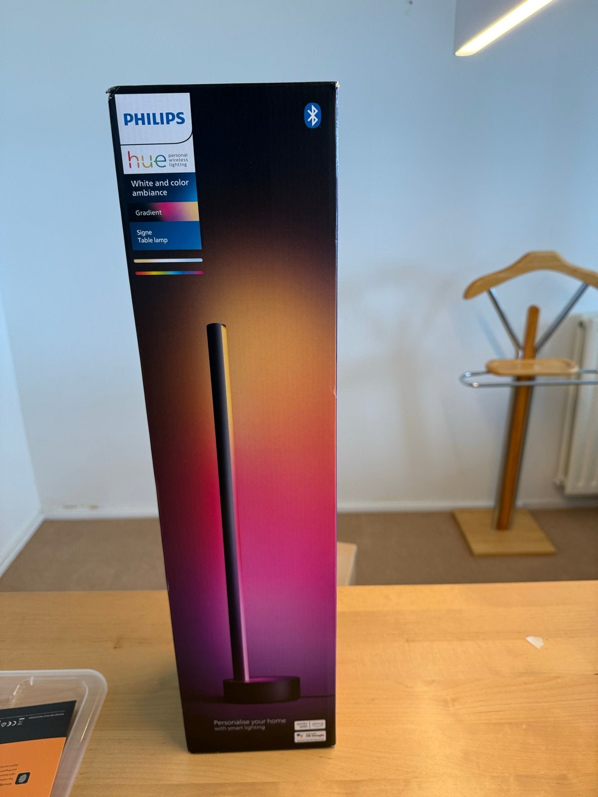 Philips Hue Signe Tafellamp - White & Color Ambiance, Dimbaar, Philips Hue, Ophalen of Verzenden, Sfeerlamp
