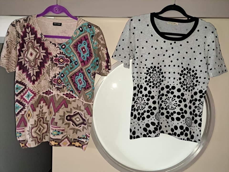 Trui korte mouw, met wol, cashmere, mt M, Gerry Weber, Maat 38/40 (M), Overige kleuren, Ophalen of Verzenden, Zo goed als nieuw