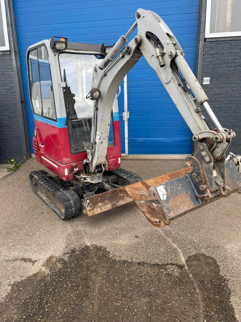 Kubota KX41-3V minigraafmachine, Ophalen, Graafmachine