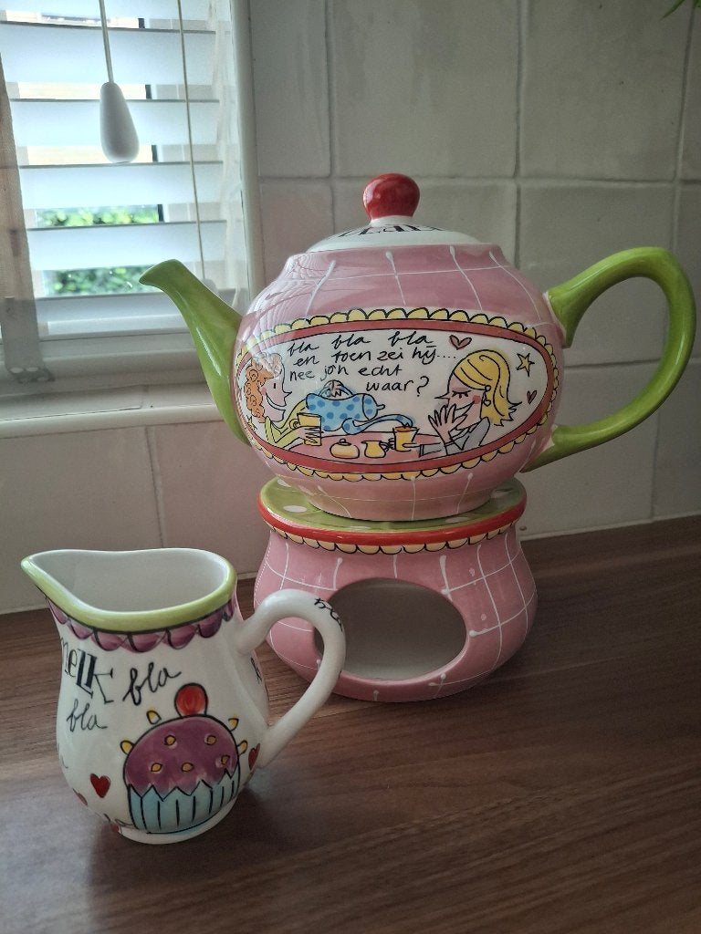 Blond Amsterdam servies, Huis en Inrichting, Ophalen, Overige typen, Zo goed als nieuw, Aardewerk