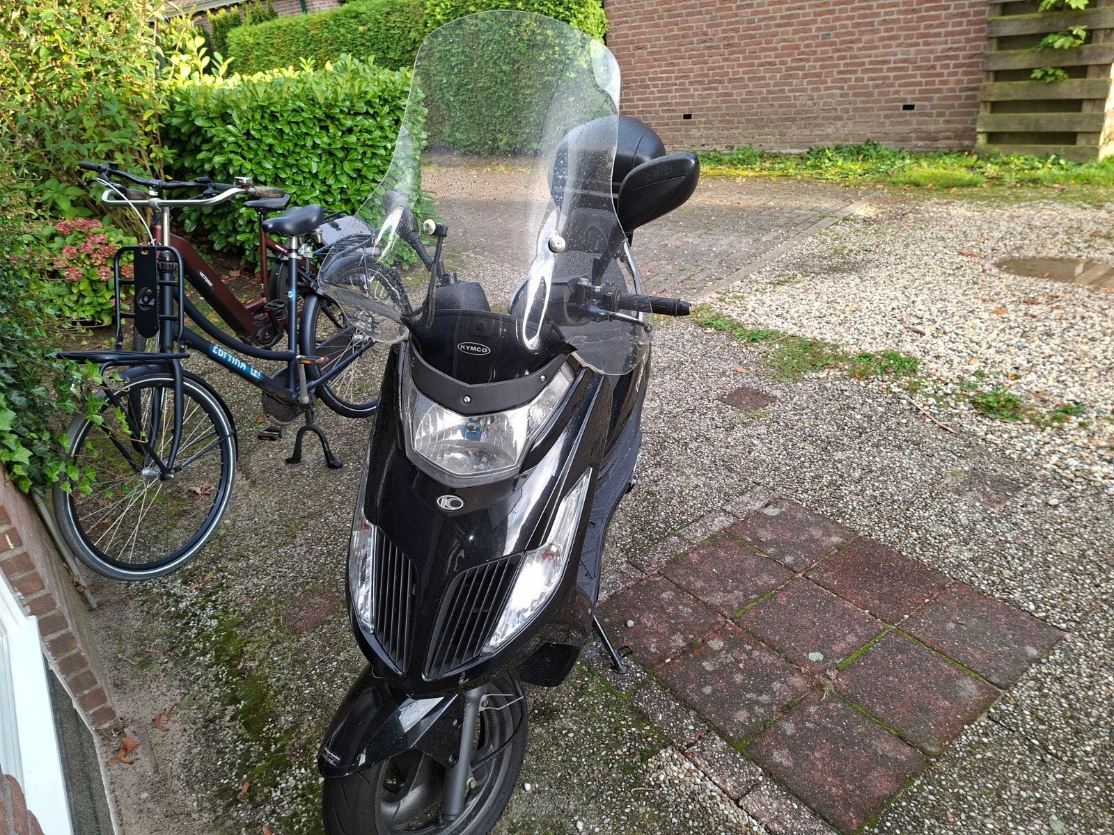 Kymco New Dink 50 met motorschade, Ophalen, Gebruikt, Kymco, Maximaal 45 km/u