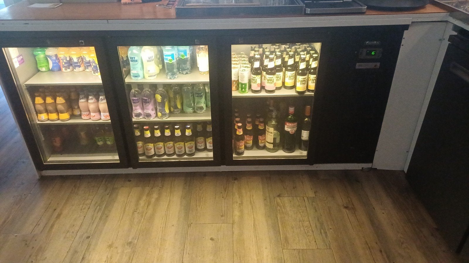 Koelkast met glazen deuren - Perfect voor horeca, Minder dan 85 cm, 200 liter of meer, 60 cm of meer, Ophalen of Verzenden