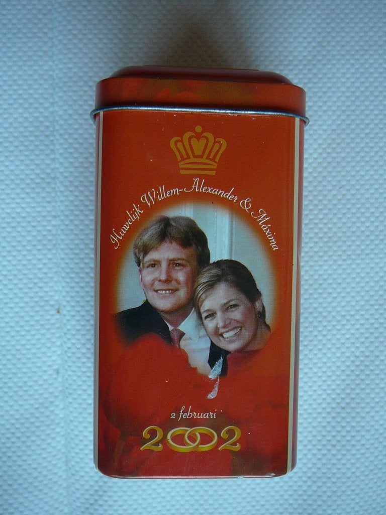 de Ruijter blikje huwelijk Willem Alexander en Maxima, Verzamelen, Ophalen of Verzenden