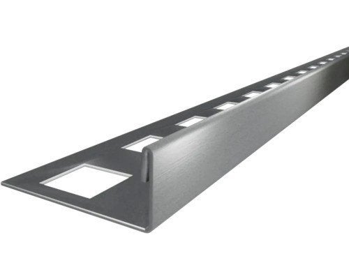 Geborsteld RVS zilver 8 mm x 300 cm tegelprof, Doe-het-zelf en Verbouw, Ophalen, Overige typen, Nieuw, Minder dan 20 cm