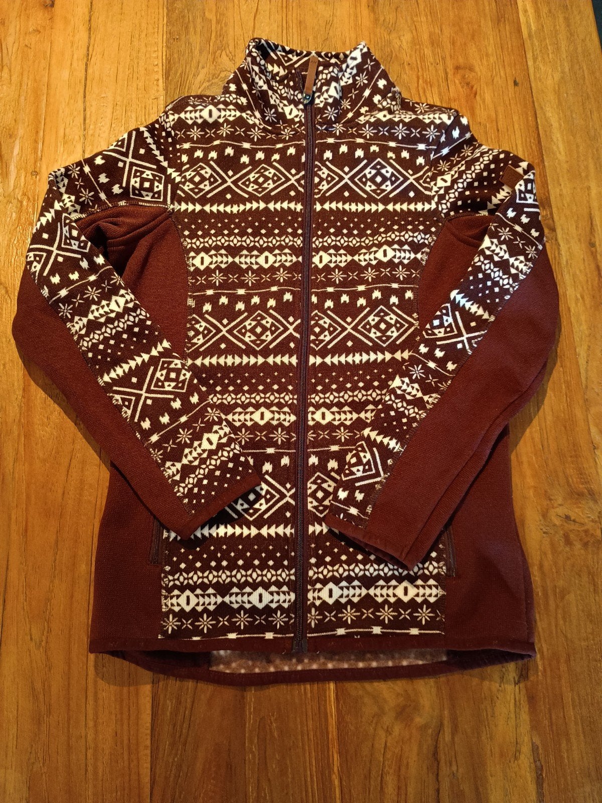 Human Nature fleece vest met Noorse print, Kleding | Dames, Ophalen, Overige typen, Zo goed als nieuw, Maat 36 (S)