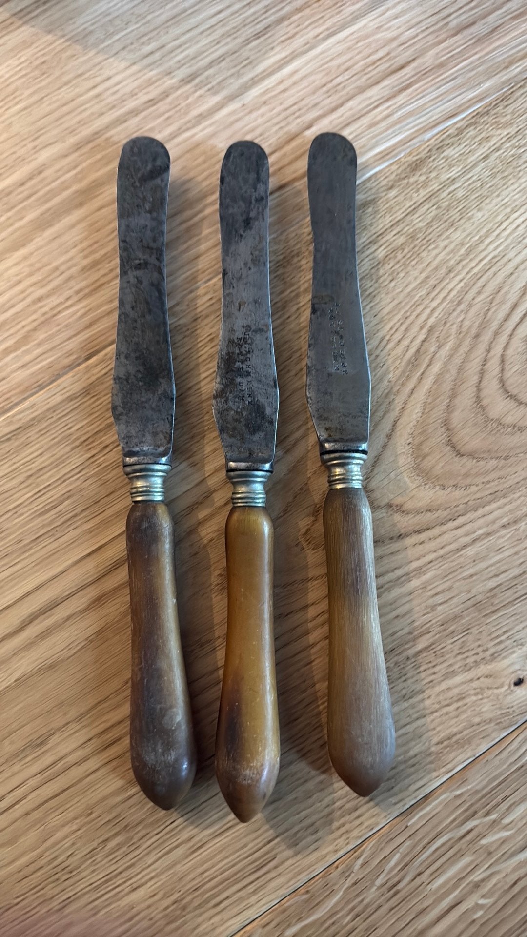 Schmeink messenset j.j. Schmeink rotterdam messen antiek, Ophalen