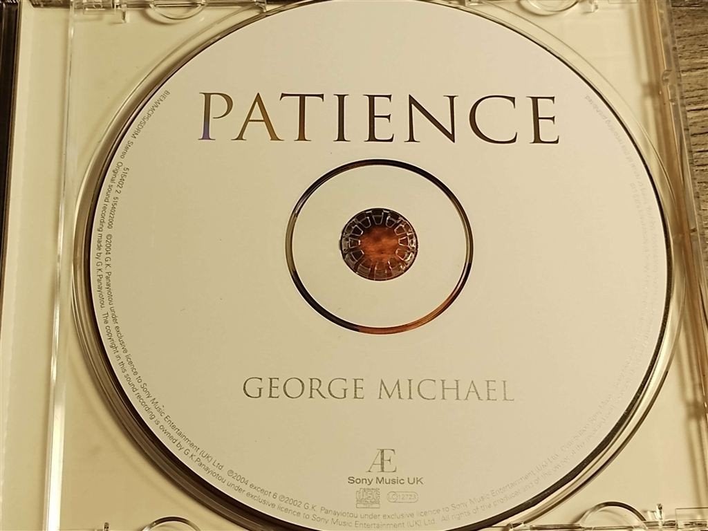 George Michael ‎– Patience, Ophalen of Verzenden, Zo goed als nieuw, Pop
