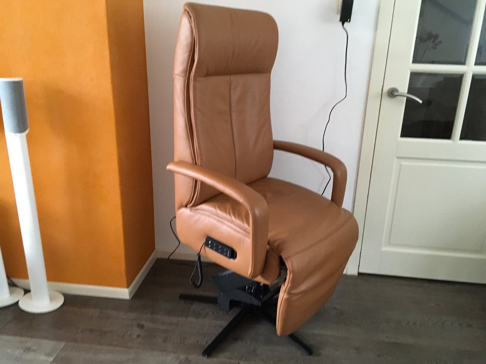 Prominent sta op stoel/sta op fauteuil/relaxfauteuil/relax, Ophalen of Verzenden, Zo goed als nieuw, Leer, Op sta/sta op fauteuil/sta op stoel/relax fauteuil/relax stoel