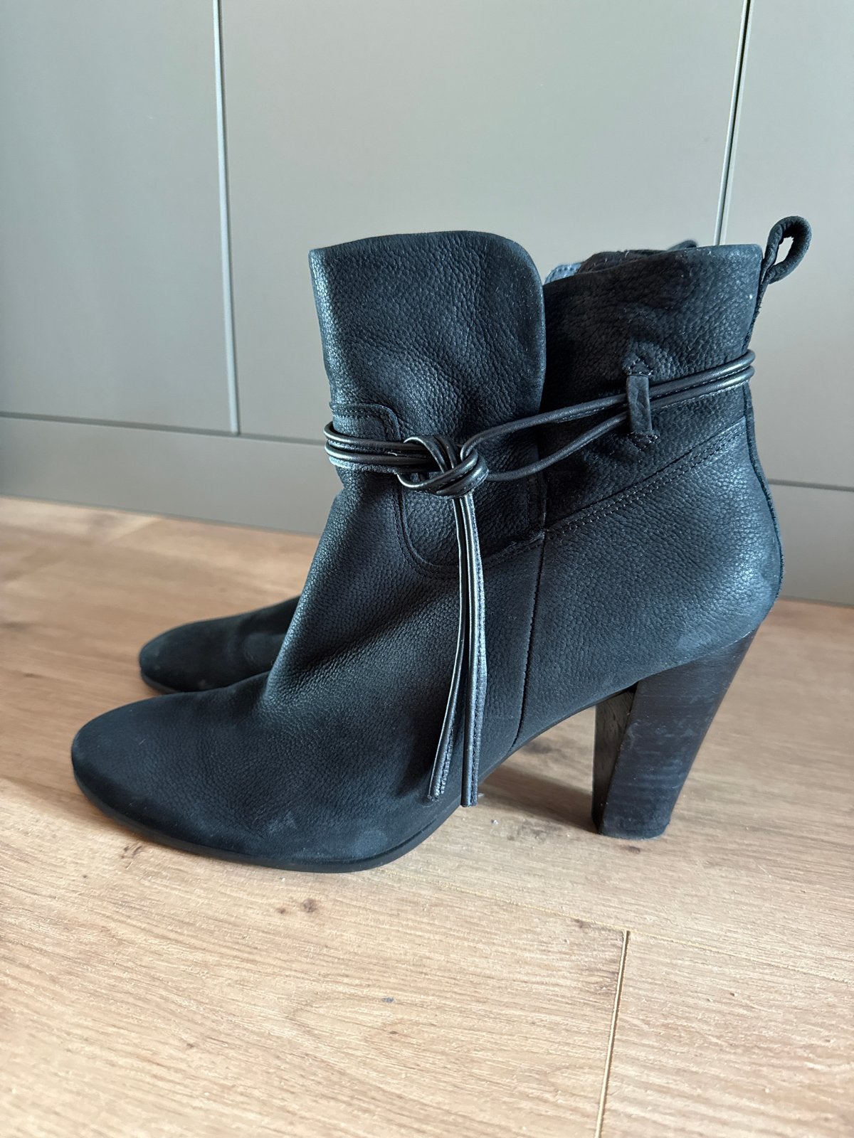 ECCO SHAPE 75 Enkellaarzen Zwart Maat 40, Kleding | Dames, Ophalen of Verzenden, Zo goed als nieuw, Zwart, Lage of Enkellaarzen