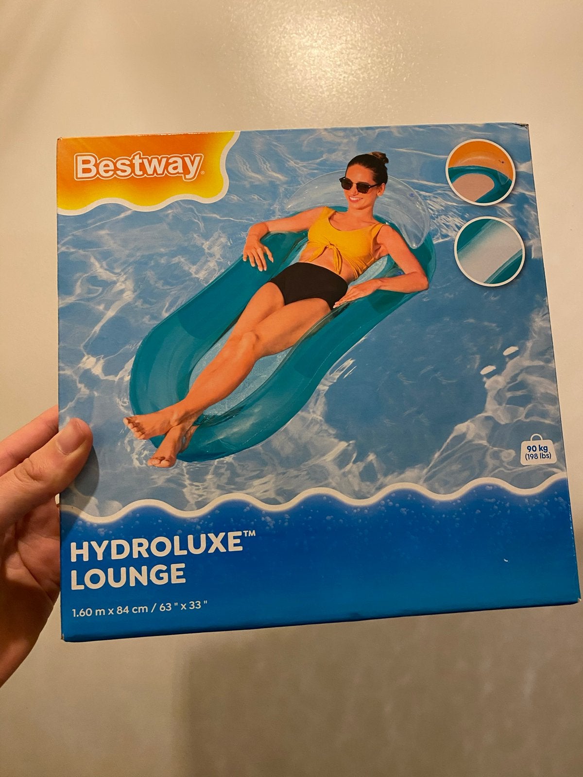 Bestway Hydroluxe Lounge Opblaaszwembad, Ophalen of Verzenden, Nieuw
