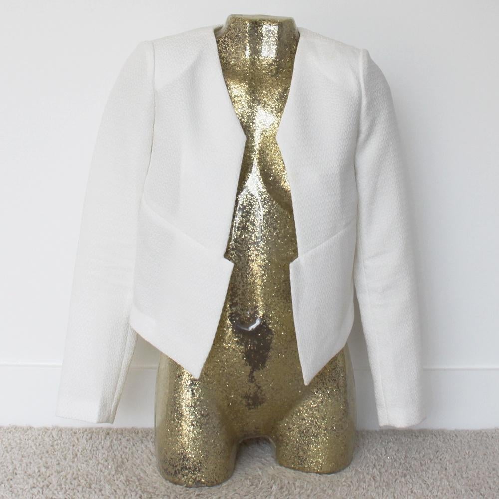 Mooi Supertrash Jasje - 80 (XS) € 25,-, Supertrash, Wit, Ophalen of Verzenden, Zo goed als nieuw
