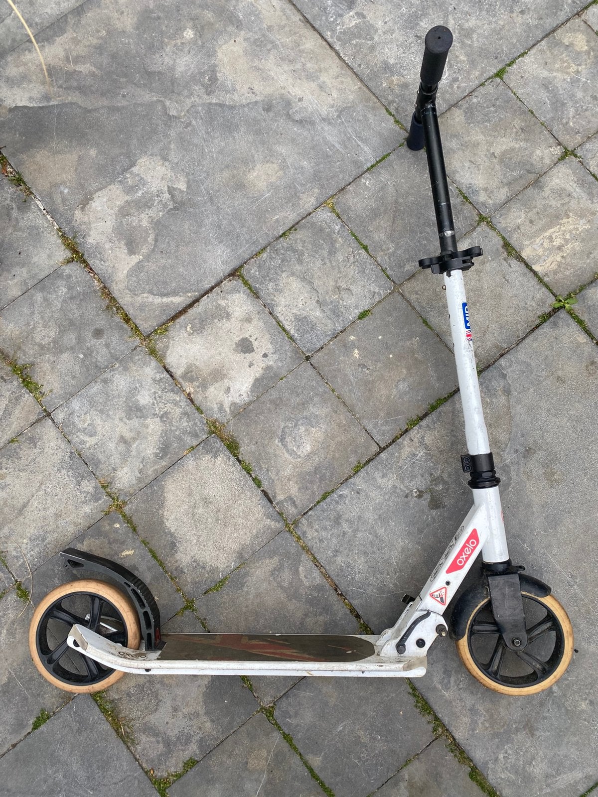 Step wit, Fietsen en Brommers, Steps, Ophalen, Gebruikt, Gewone step