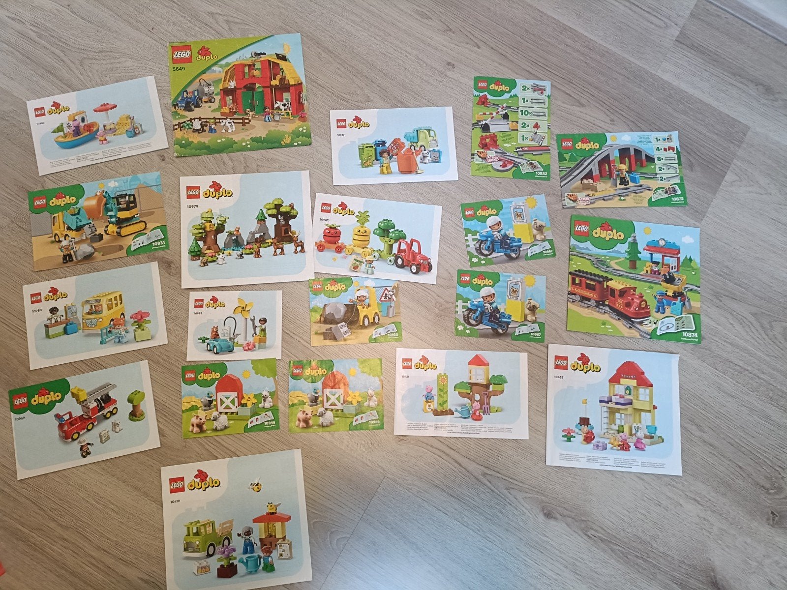Grote partij Duplo, Ophalen, Gebruikt, Overige merken