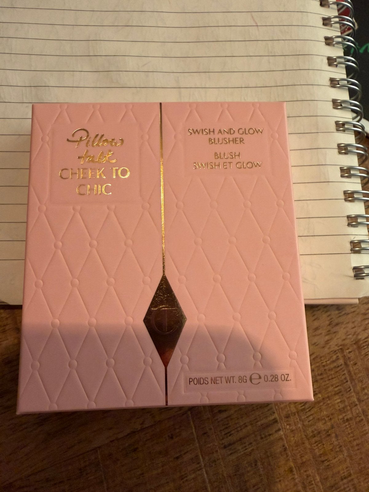Charlotte Tilbury Cheek to Chic - Pillow Talk blush, Wangen, Nieuw, Ophalen of Verzenden, Make-up