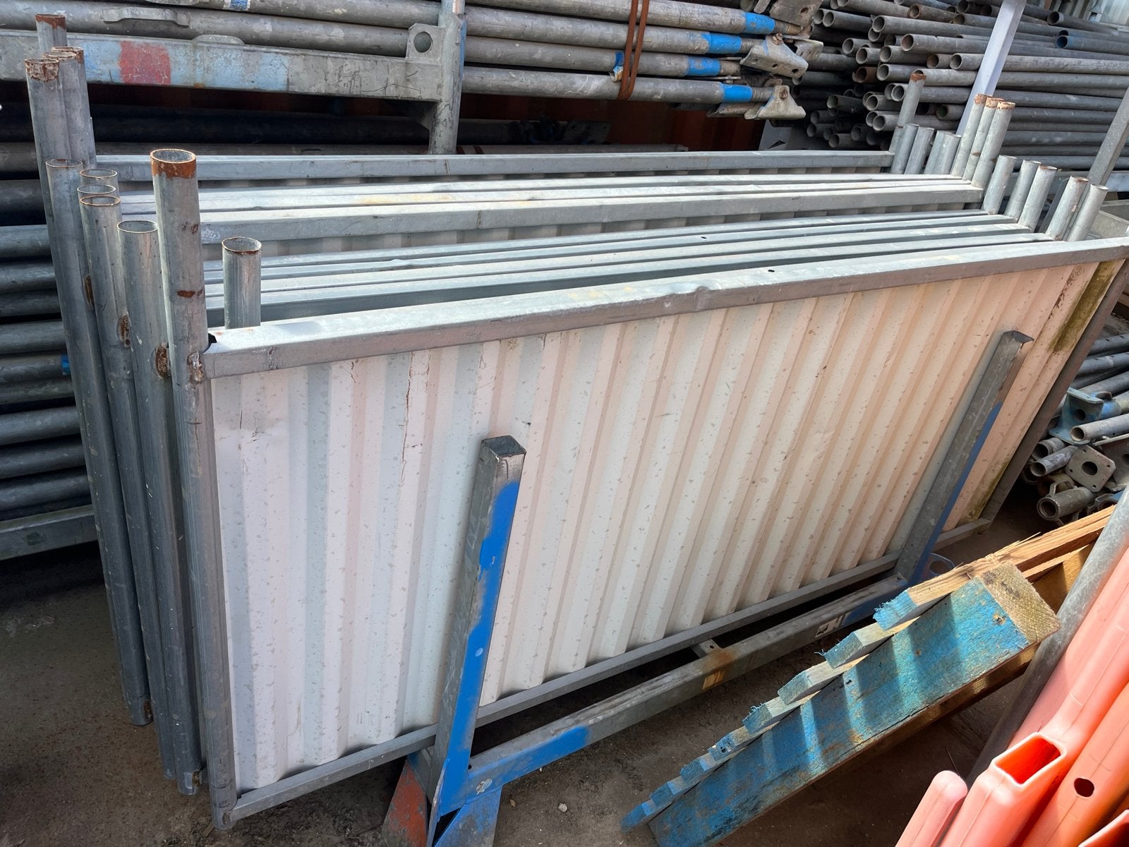 Halve dichte city fence hekken 210 x 1 m, Tuin en Terras, Ophalen, Gebruikt, Overige typen, Rvwerkt@gmail.com