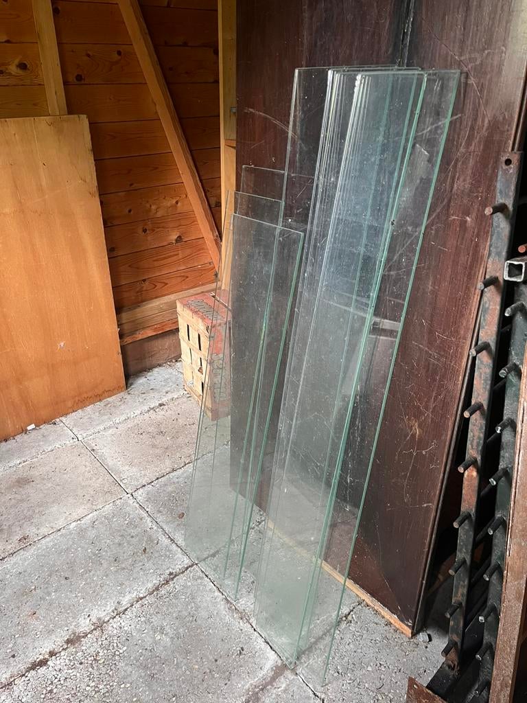 Glasplaten, Doe-het-zelf en Verbouw, Glas en Ramen, Ophalen, Minder dan 80 cm, 160 cm of meer, Zo goed als nieuw