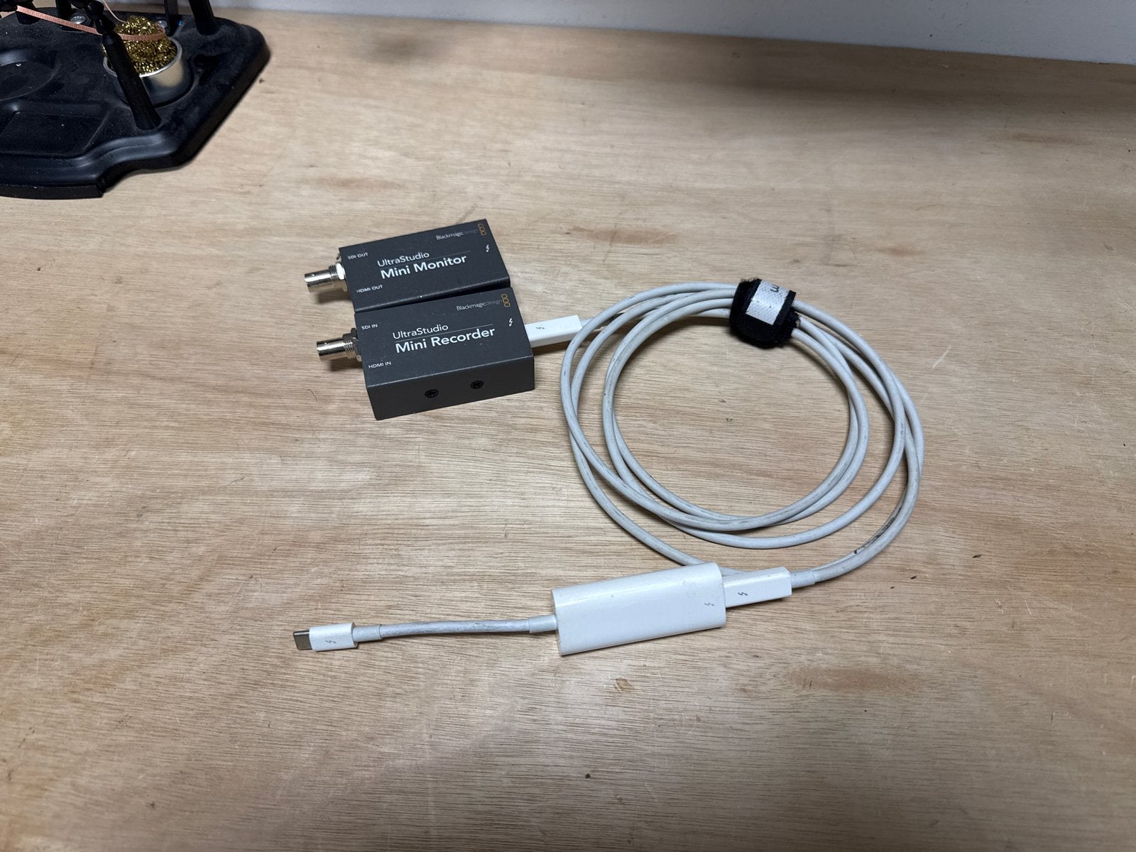 Blackmagic UltraStudio Mini Monitor & Recorder met kabel, Ophalen of Verzenden, Gebruikt