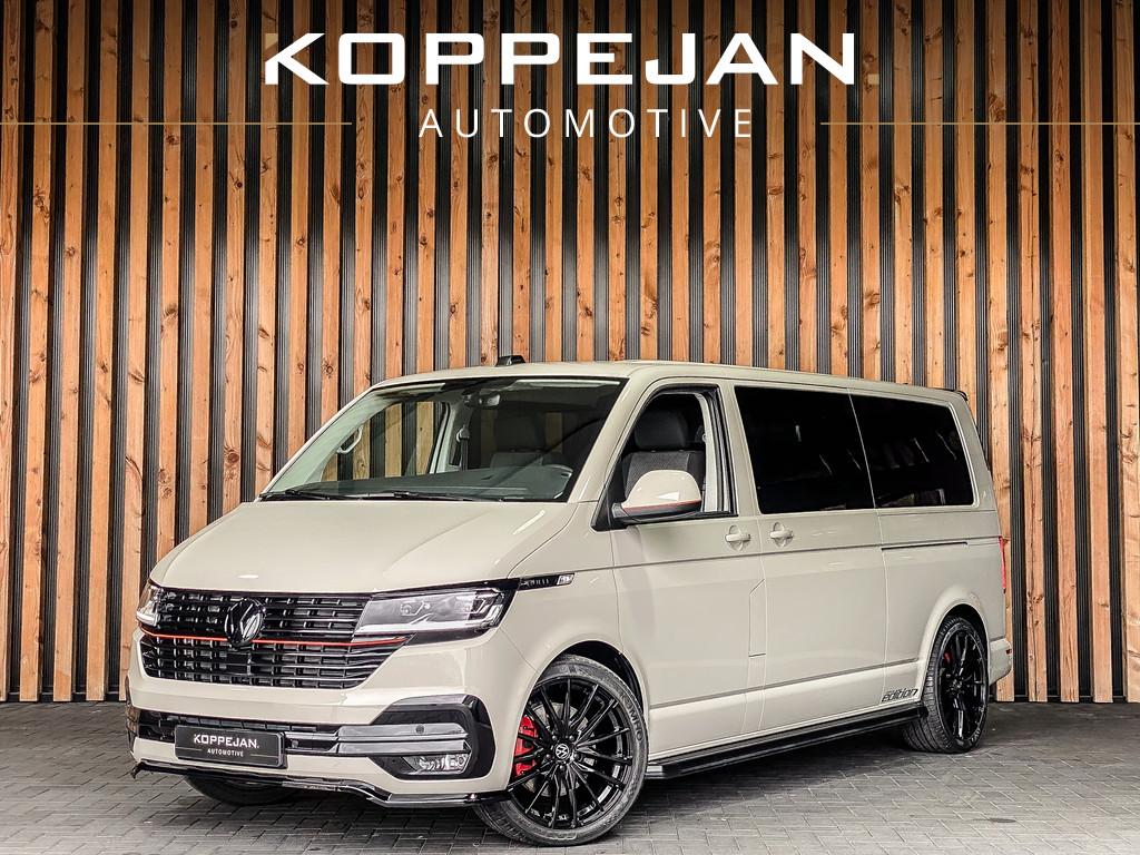 Volkswagen Transporter 2.0 TDI 204PK DSG Dubbele Cabine L2H1, Auto's, Bestelauto's, Stof, Gebruikt, 4 cilinders, Volkswagen