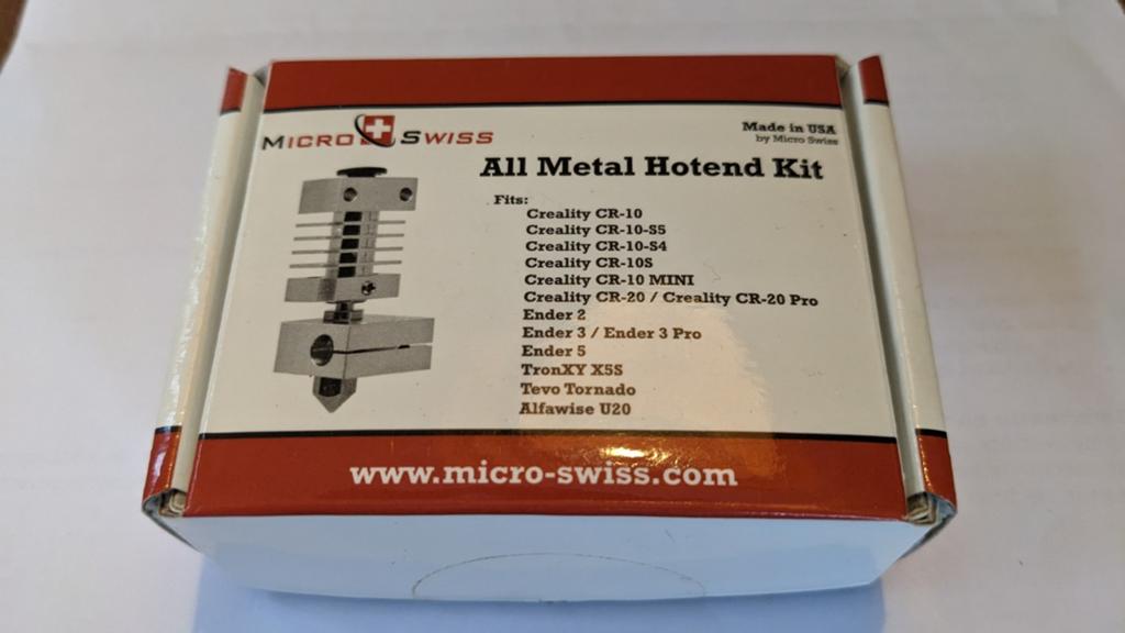 Micro Swiss All Metal Hotend Kit (Creality / Ender), Computers en Software, Ophalen of Verzenden