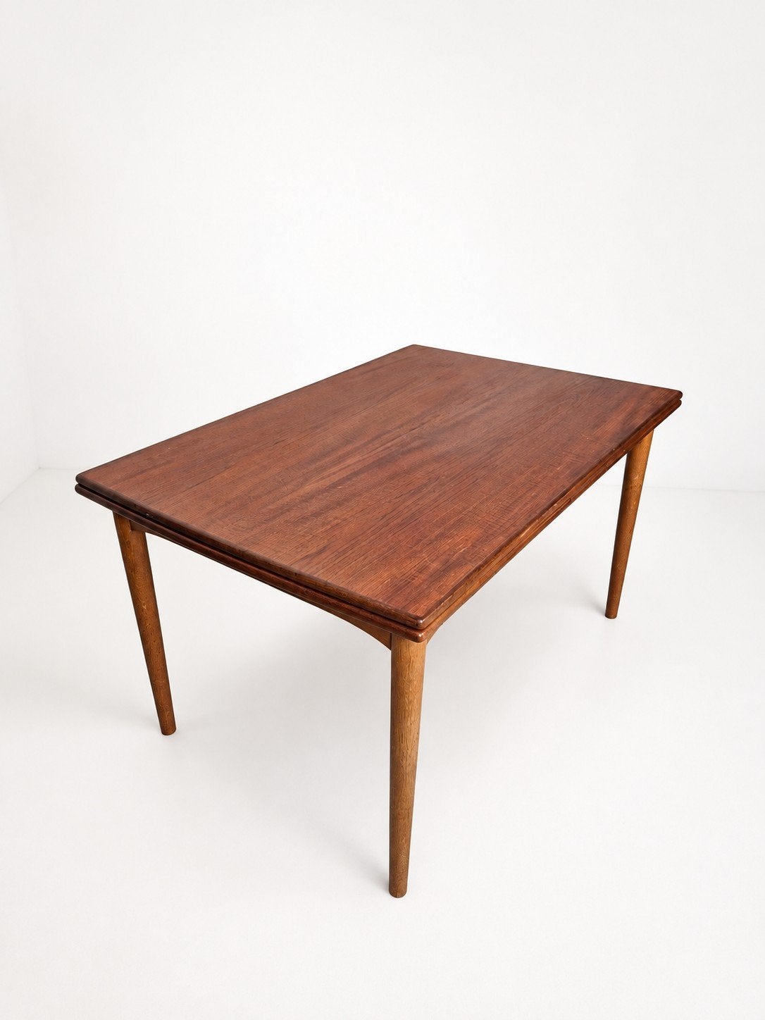 vintage Deense eettafel, Huis en Inrichting, Tafels | Salontafels, Ophalen, Rechthoekig, 50 tot 100 cm