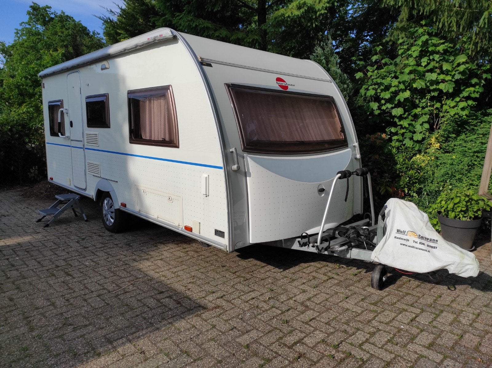 Burstner WBU 4601TL Caravan, Caravans en Kamperen, Caravans, Rondzit, Kachel, Particulier, Bürstner
