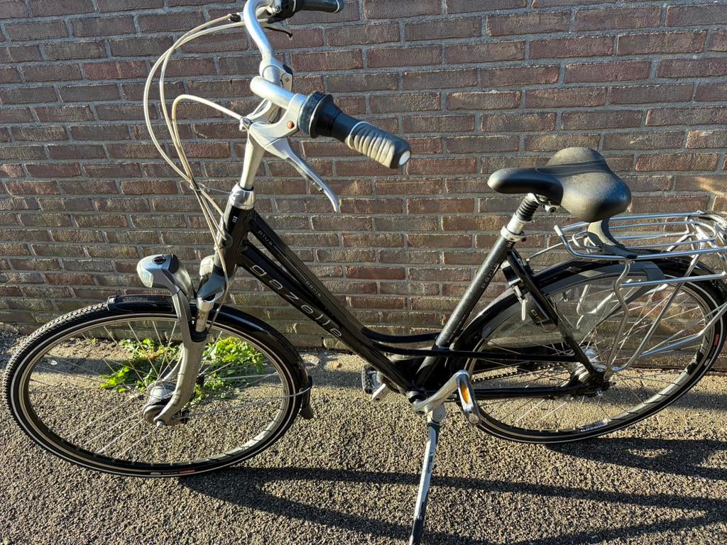 Gazelle Paris Plus 28 inch met nieuwe banden en achterlicht, Ophalen, Versnellingen, Schijfrem, Gazelle