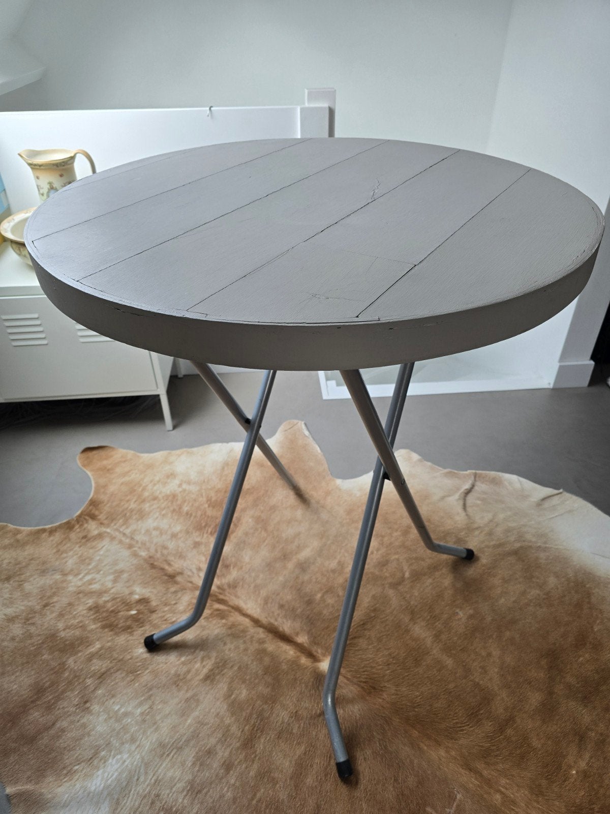 Ronde statafel, Huis en Inrichting, Tafels | Eettafels, Ophalen, Rond, Eikenhout, Modern, Praktisch