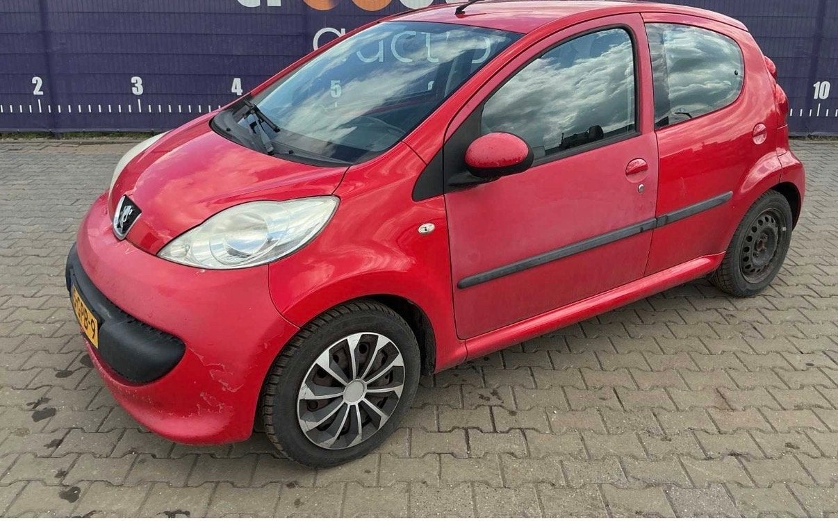 Peugeot 107 1.0 12V 5DR 2008 Rood, Voorwielaandrijving, 4 stoelen, 68 pk, Origineel Nederlands