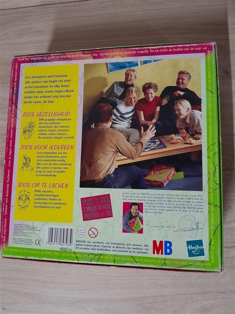 Knetter een te gek spel - s5409, Hobby en Vrije tijd, Gezelschapsspellen | Bordspellen, Verzenden, Zo goed als nieuw