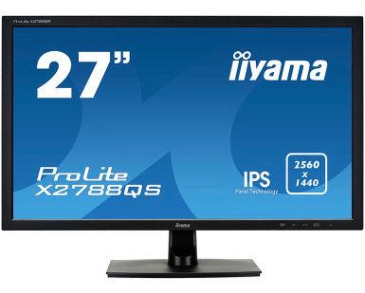 iiyama ProLite XB2788QS 27" WQHD IPS Monitor - Verstelbaar, Computers en Software, Monitoren, Ophalen, Gebruikt, IPS, Onbekend