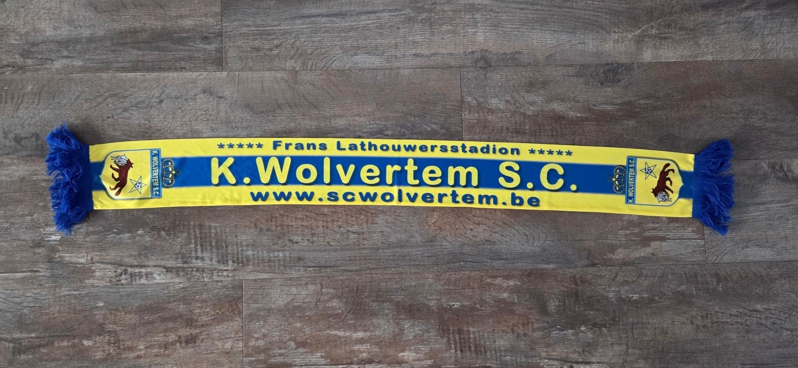 Sjaal Wolvertem SC, Ophalen of Verzenden, Zo goed als nieuw, Buitenlandse clubs, Vaantje of Sjaal