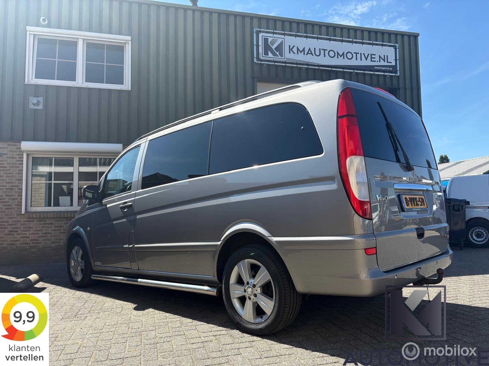 Mercedes Vito 122CDI V6 Dubbel Cabine|Automaat|Clima|Xenon, Auto's, Bestelauto's, Euro 5, 2500 kg, 2987 cc, Bedrijf