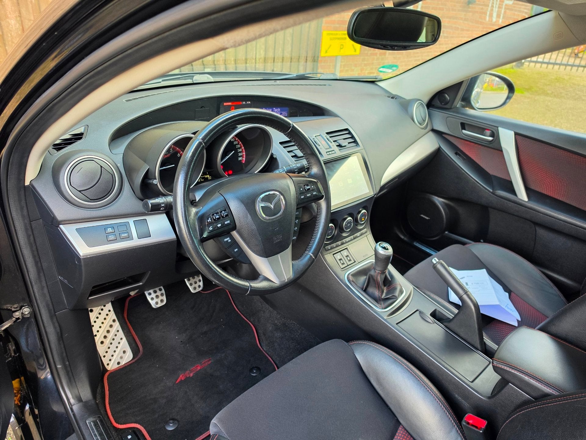 Mazda 3 2.3 DiSi Turbo MPS Keyless, Bi-Xenon, Auto's, Voorwielaandrijving, Euro 5, Gebruikt, 4 cilinders